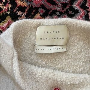 Lauren Manoogian baby alpaca short sleeve sweater - size 3